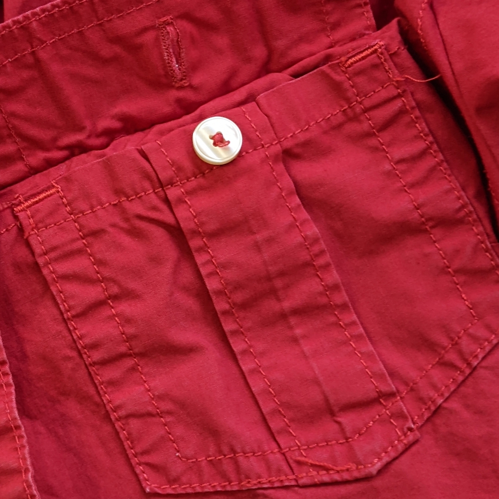 Red Converse Button Down Top - image 5